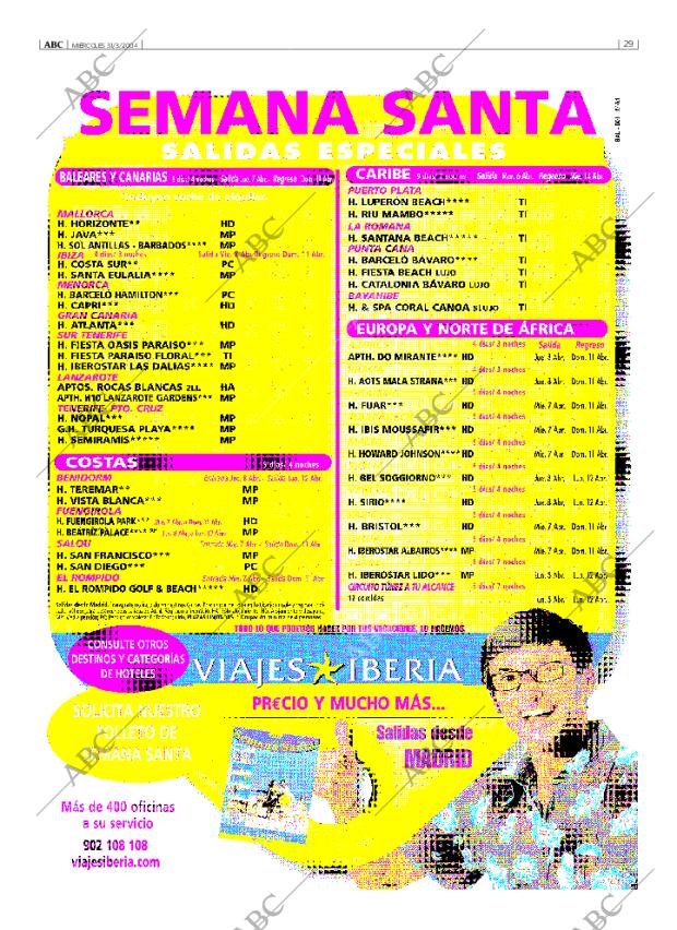 ABC MADRID 31-03-2004 página 29
