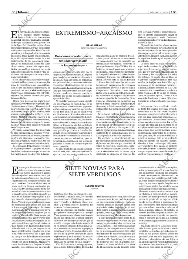 ABC MADRID 31-03-2004 página 58