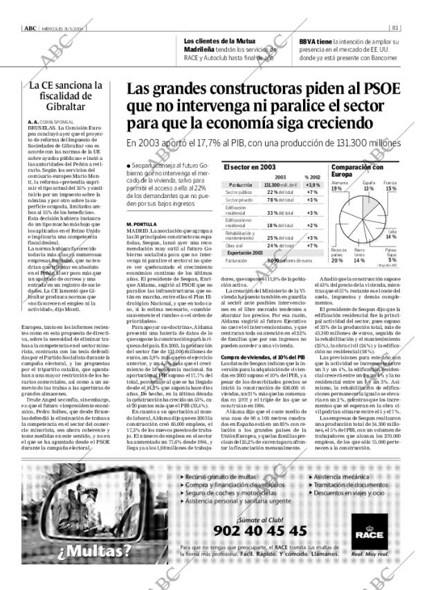 ABC MADRID 31-03-2004 página 81