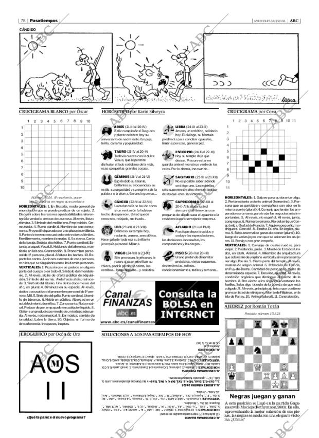 ABC SEVILLA 31-03-2004 página 78