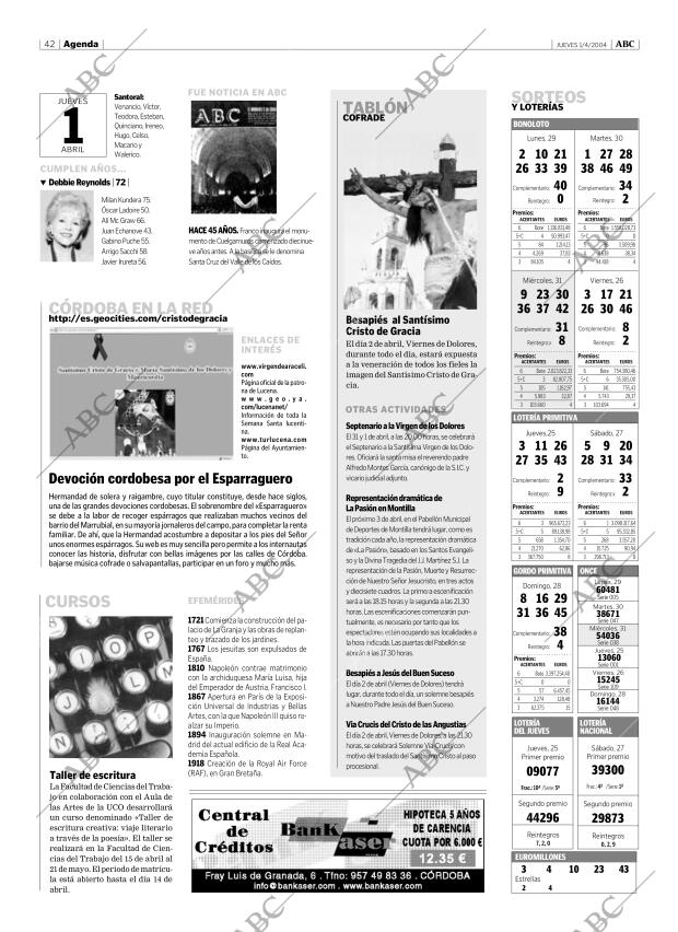 ABC CORDOBA 01-04-2004 página 42