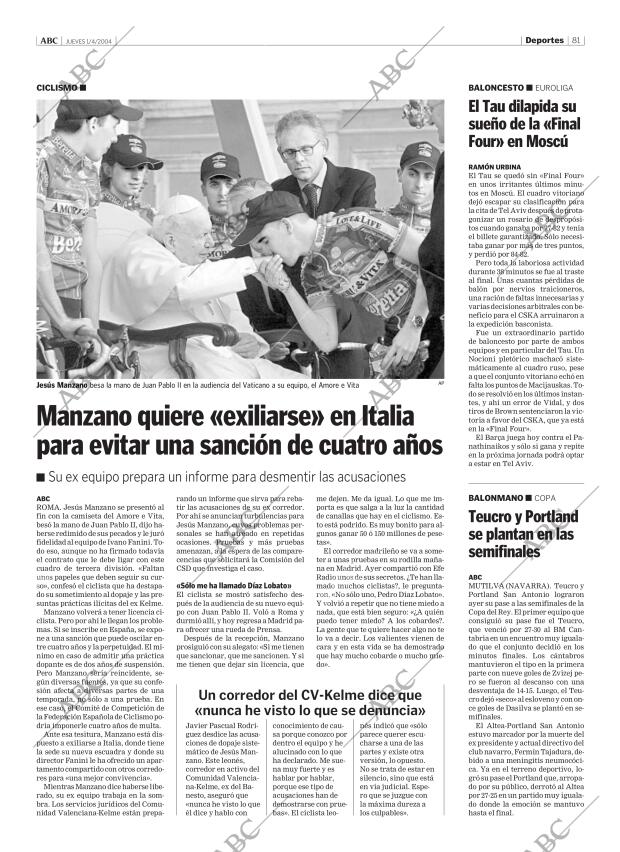 ABC CORDOBA 01-04-2004 página 81