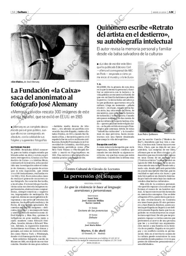 ABC MADRID 01-04-2004 página 54