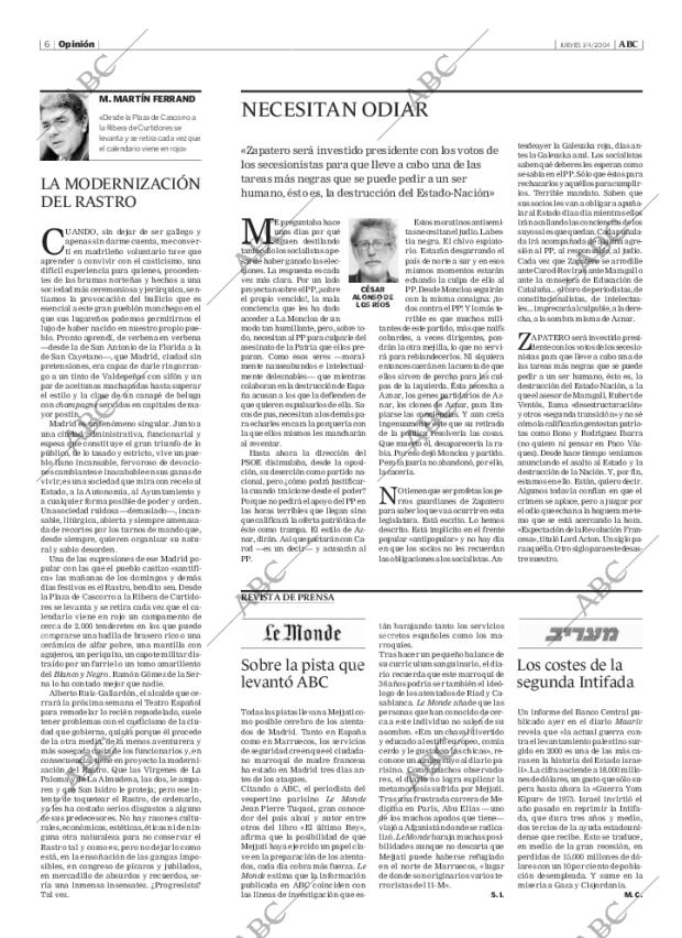 ABC MADRID 01-04-2004 página 6