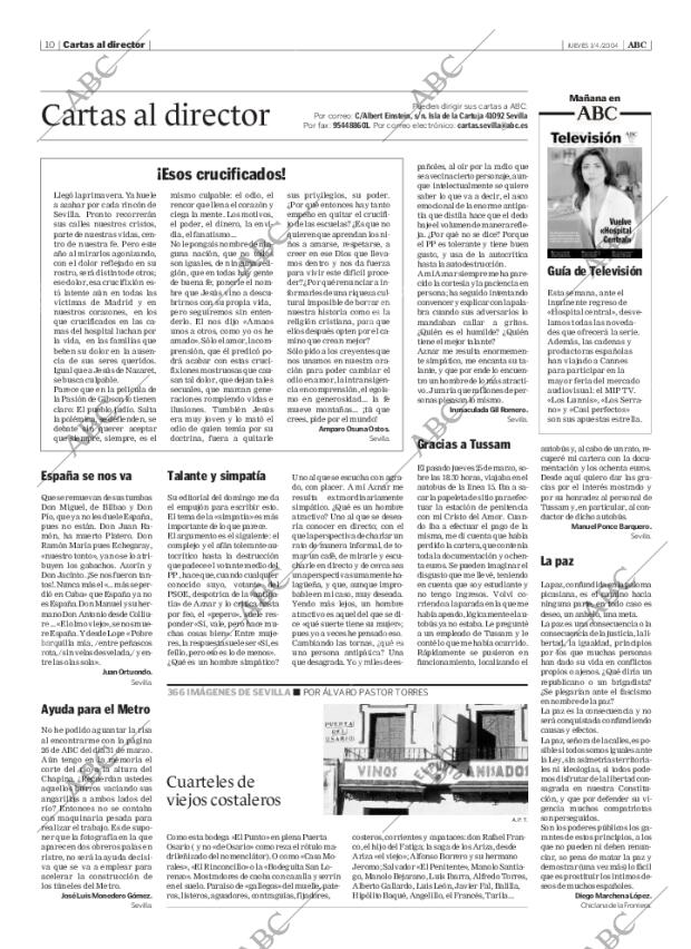 ABC SEVILLA 01-04-2004 página 10