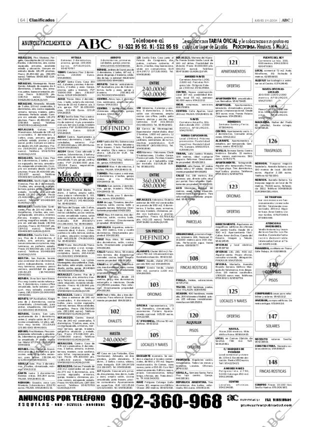 ABC SEVILLA 01-04-2004 página 64