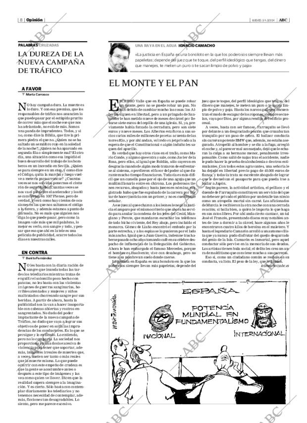 ABC SEVILLA 01-04-2004 página 8