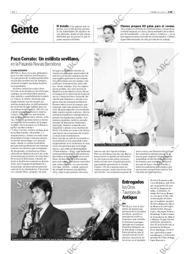 ABC SEVILLA 02-04-2004 página 84
