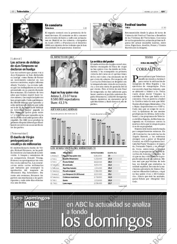 ABC SEVILLA 02-04-2004 página 88