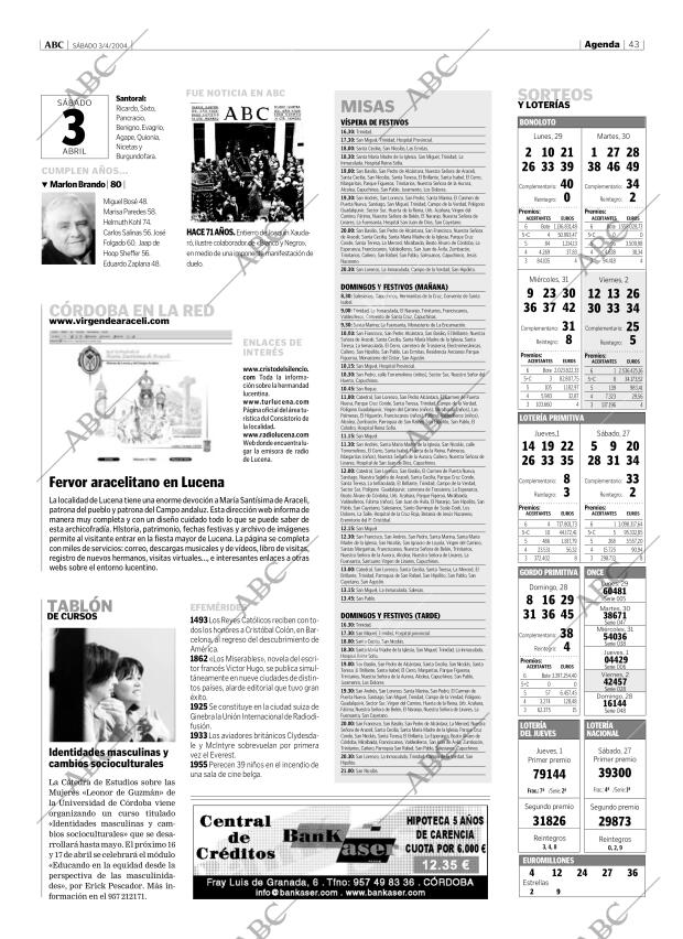 ABC CORDOBA 03-04-2004 página 43