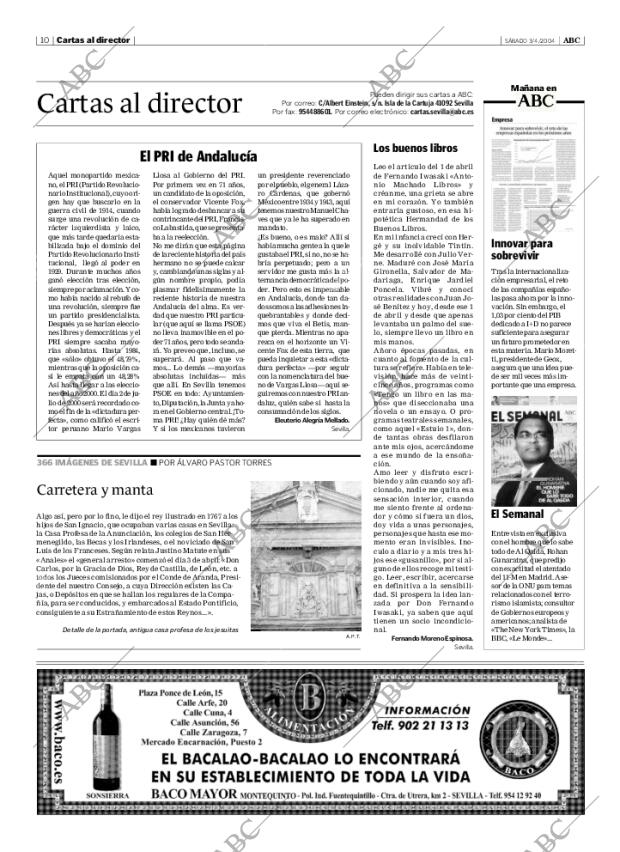 ABC SEVILLA 03-04-2004 página 10