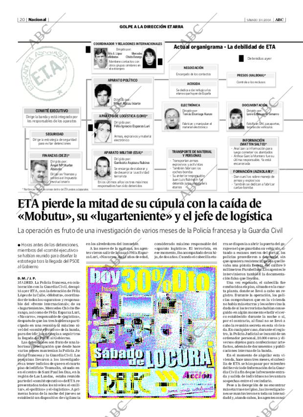 ABC SEVILLA 03-04-2004 página 20