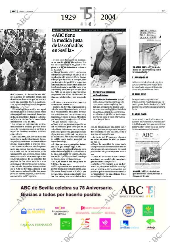 ABC SEVILLA 03-04-2004 página 57