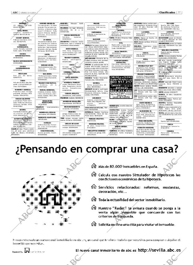 ABC SEVILLA 03-04-2004 página 77