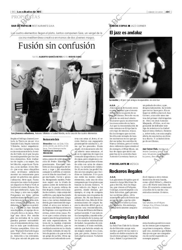 ABC SEVILLA 03-04-2004 página 90