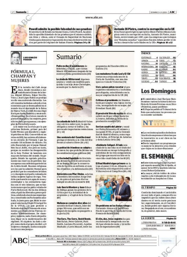 ABC MADRID 04-04-2004 página 2