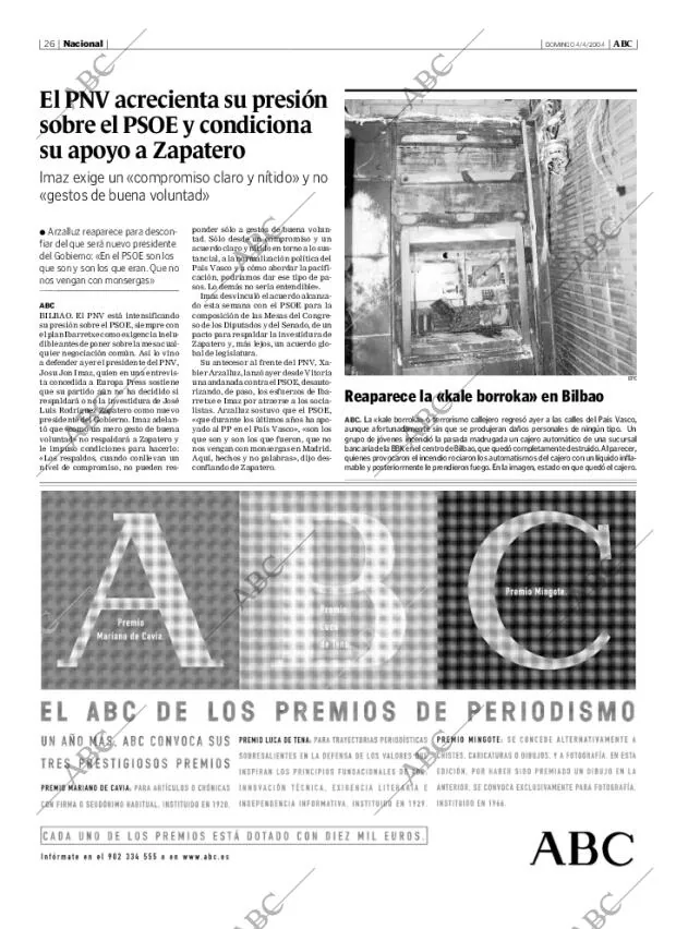 ABC MADRID 04-04-2004 página 26