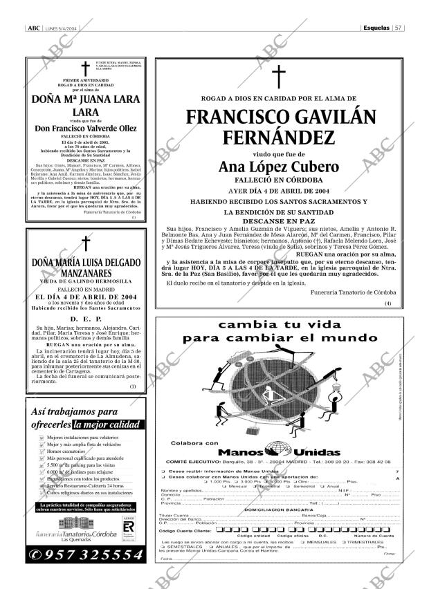 ABC CORDOBA 05-04-2004 página 57