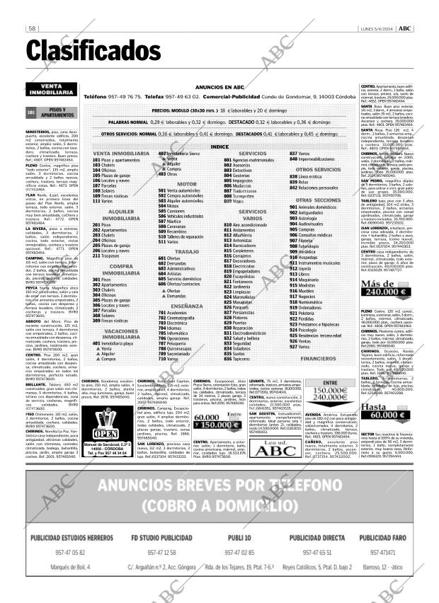 ABC CORDOBA 05-04-2004 página 58