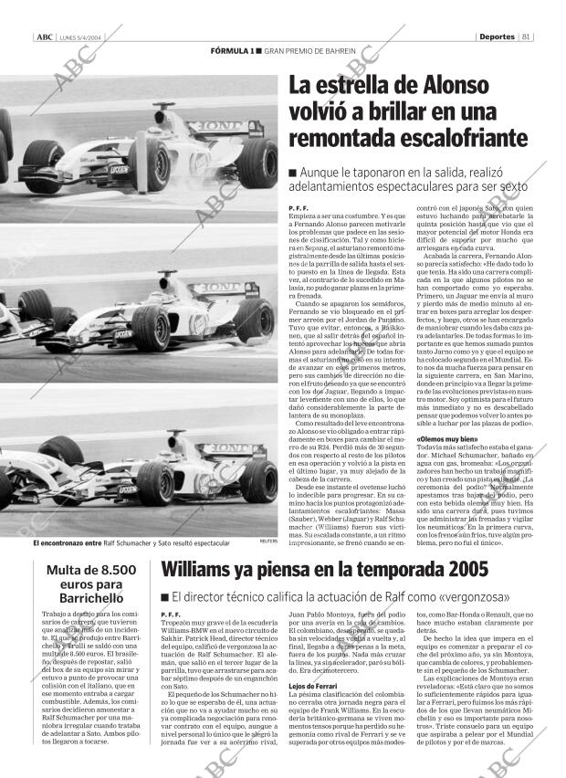 ABC CORDOBA 05-04-2004 página 81