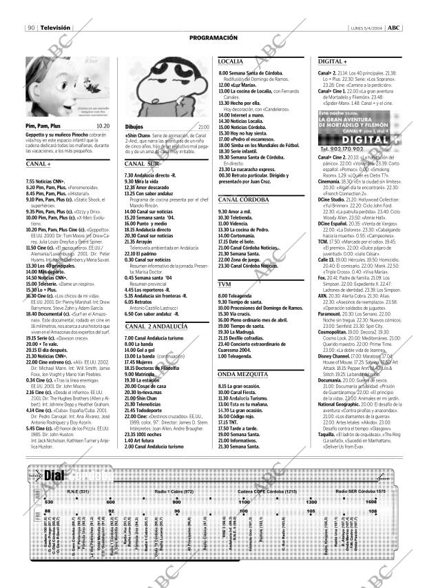 ABC CORDOBA 05-04-2004 página 90