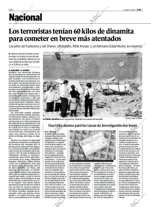 ABC MADRID 05-04-2004 página 10