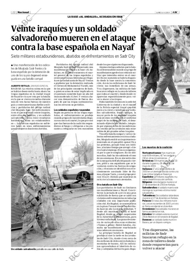 ABC MADRID 05-04-2004 página 22