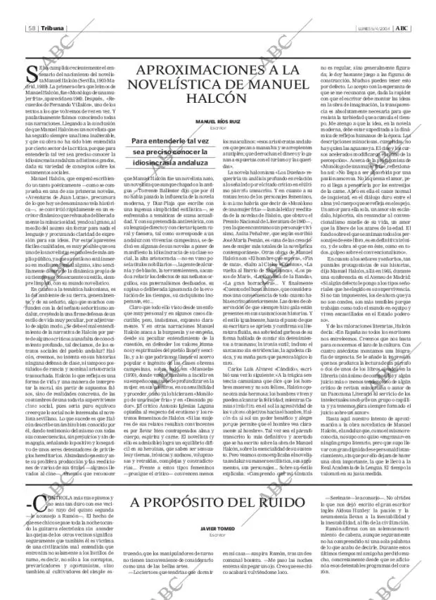 ABC MADRID 05-04-2004 página 58