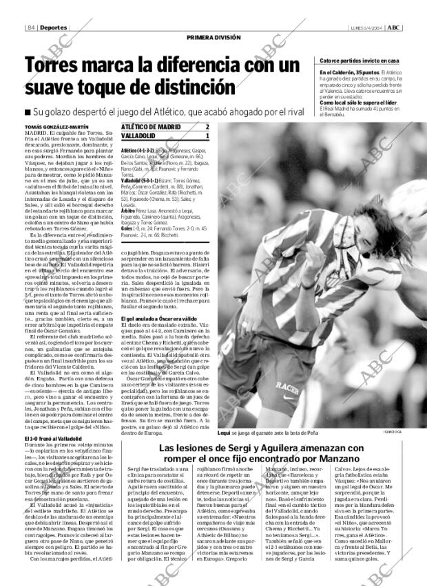 ABC MADRID 05-04-2004 página 84