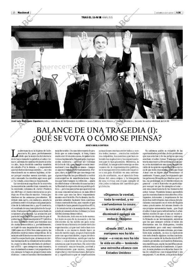 ABC MADRID 11-04-2004 página 18