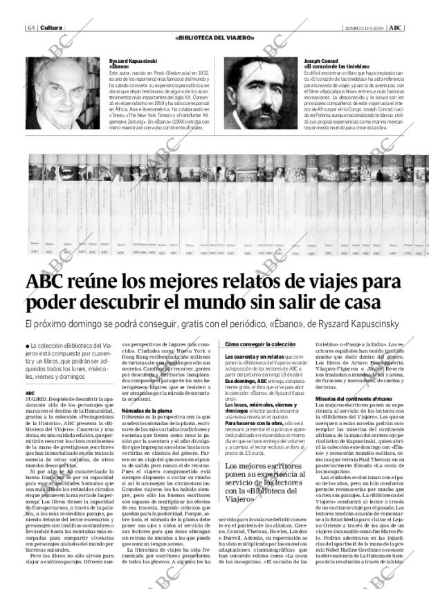 ABC MADRID 11-04-2004 página 64