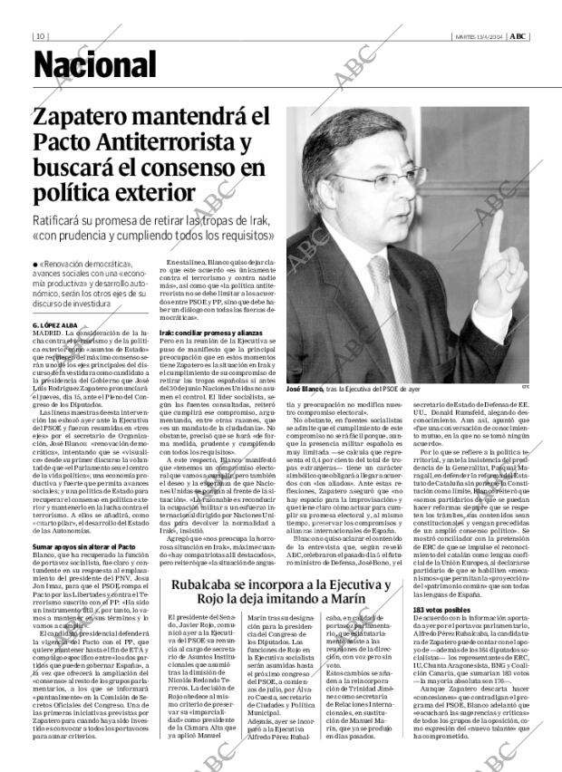 ABC MADRID 13-04-2004 página 10