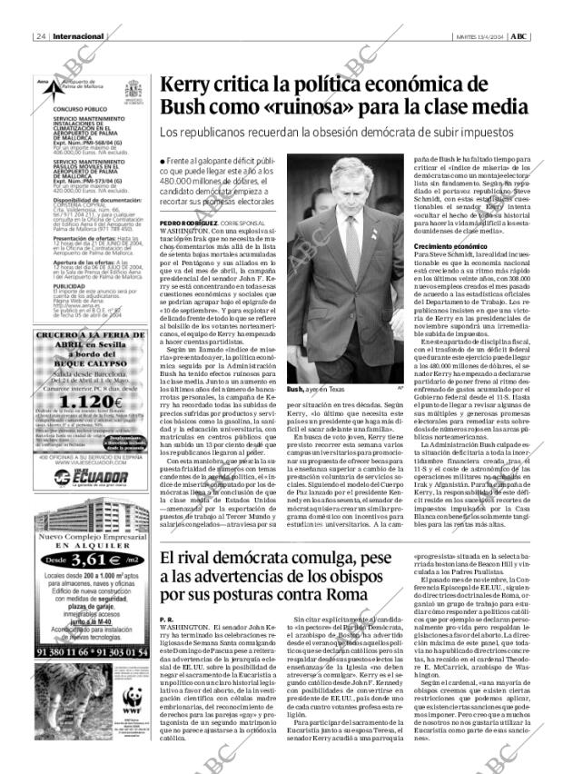 ABC MADRID 13-04-2004 página 24