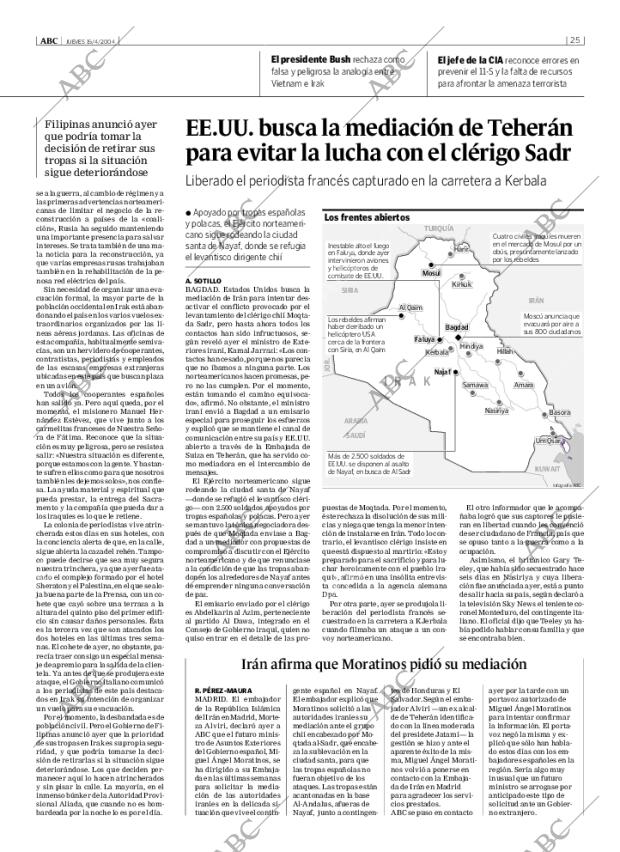 ABC MADRID 15-04-2004 página 25