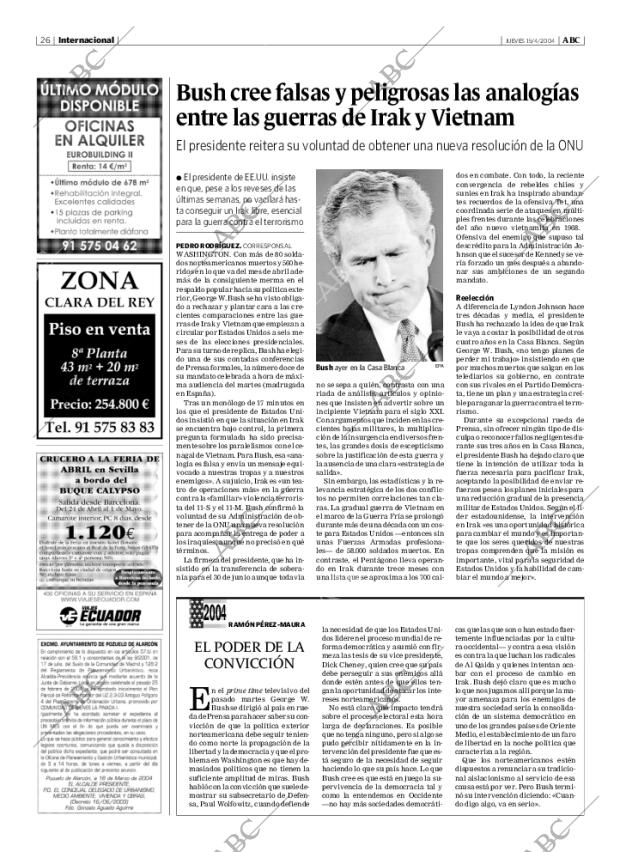 ABC MADRID 15-04-2004 página 26