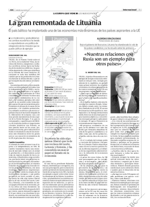 ABC MADRID 15-04-2004 página 31