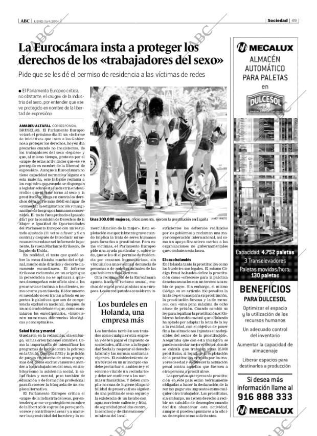 ABC MADRID 15-04-2004 página 49