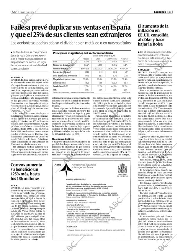 ABC MADRID 15-04-2004 página 87