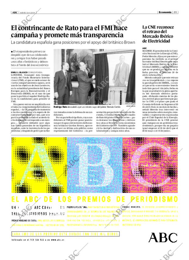ABC MADRID 15-04-2004 página 89