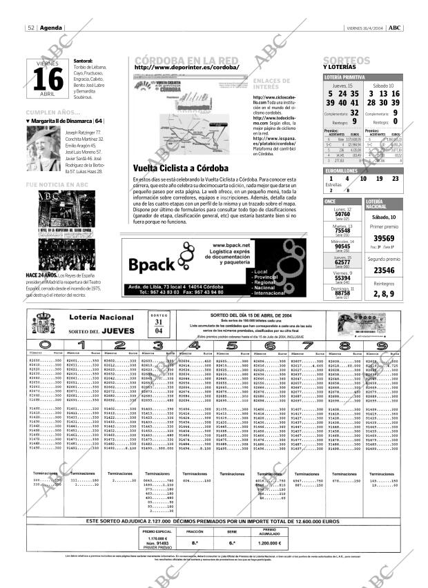 ABC CORDOBA 16-04-2004 página 52