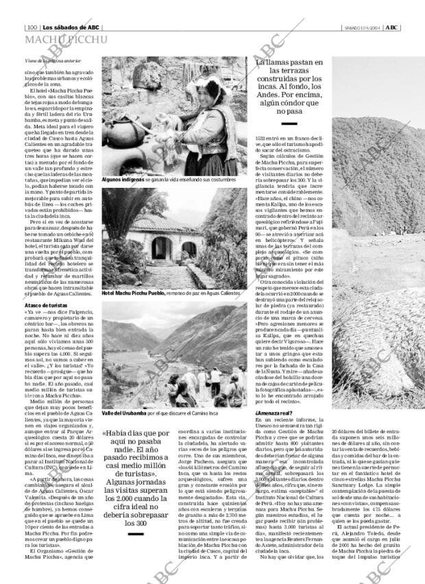 ABC MADRID 17-04-2004 página 100