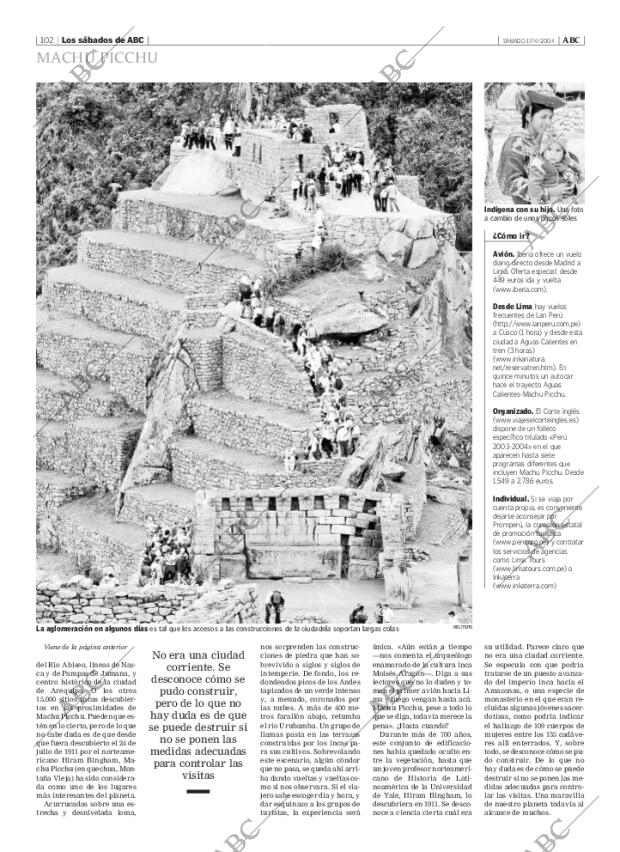 ABC MADRID 17-04-2004 página 102