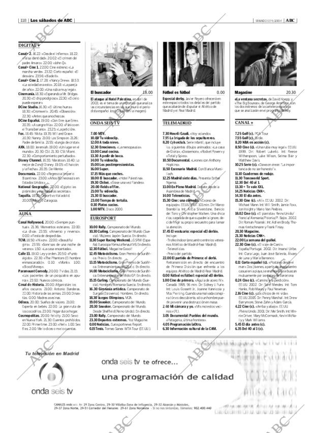 ABC MADRID 17-04-2004 página 118