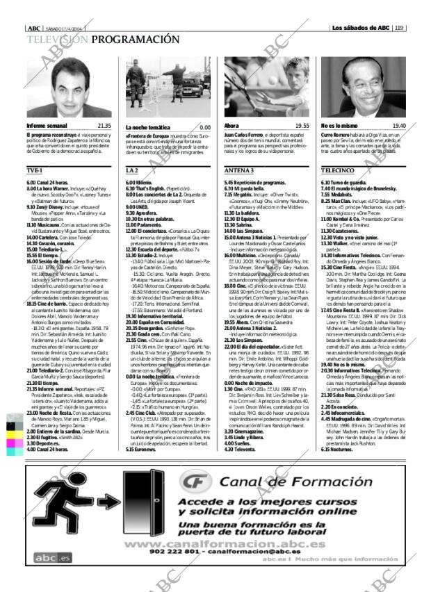 ABC MADRID 17-04-2004 página 119
