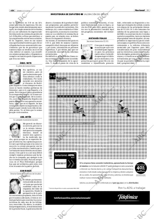 ABC MADRID 17-04-2004 página 19