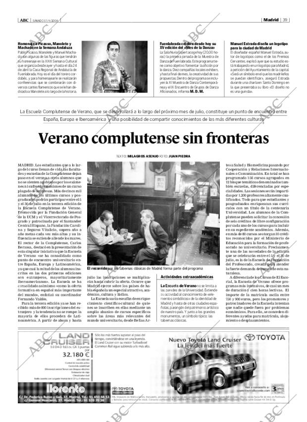 ABC MADRID 17-04-2004 página 39