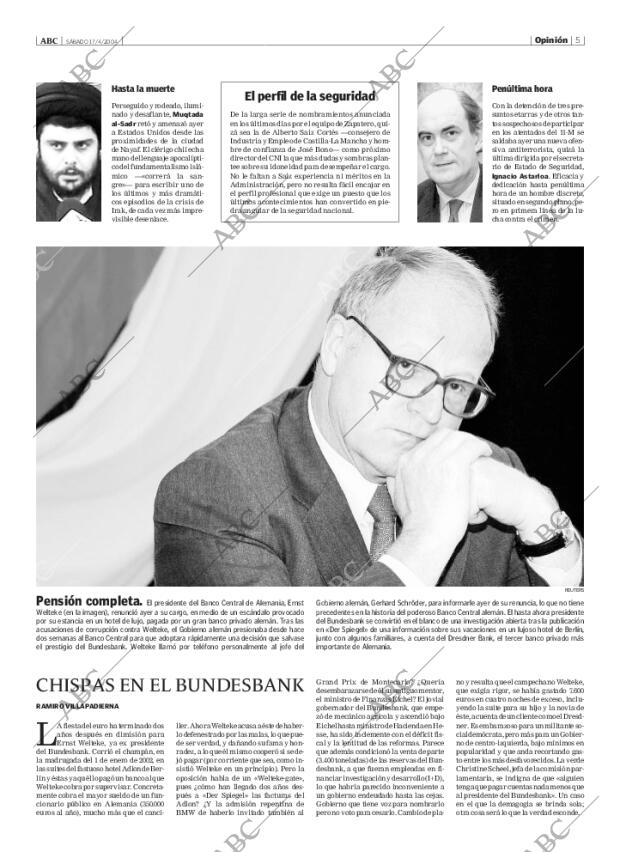 ABC MADRID 17-04-2004 página 5