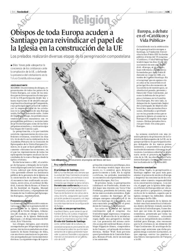 ABC MADRID 17-04-2004 página 54