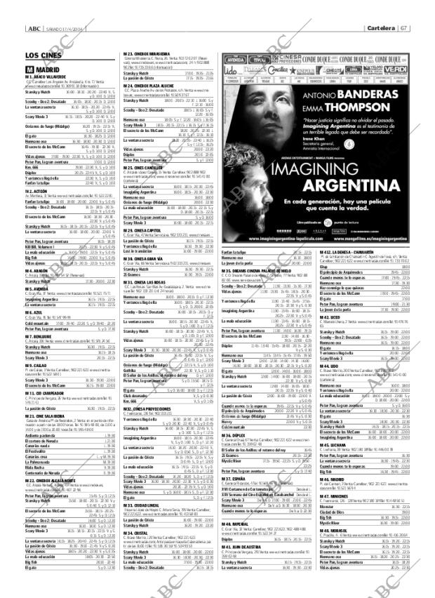 ABC MADRID 17-04-2004 página 67