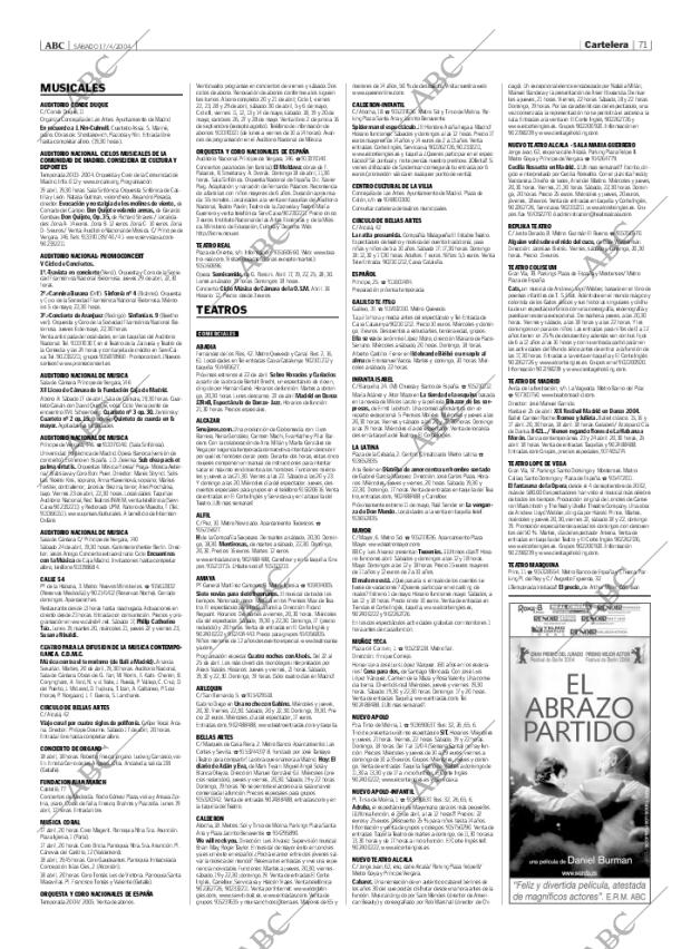 ABC MADRID 17-04-2004 página 71